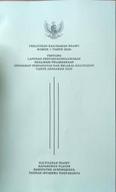 Laporan Pertanggungjawaban Realisasi APBKal 2025